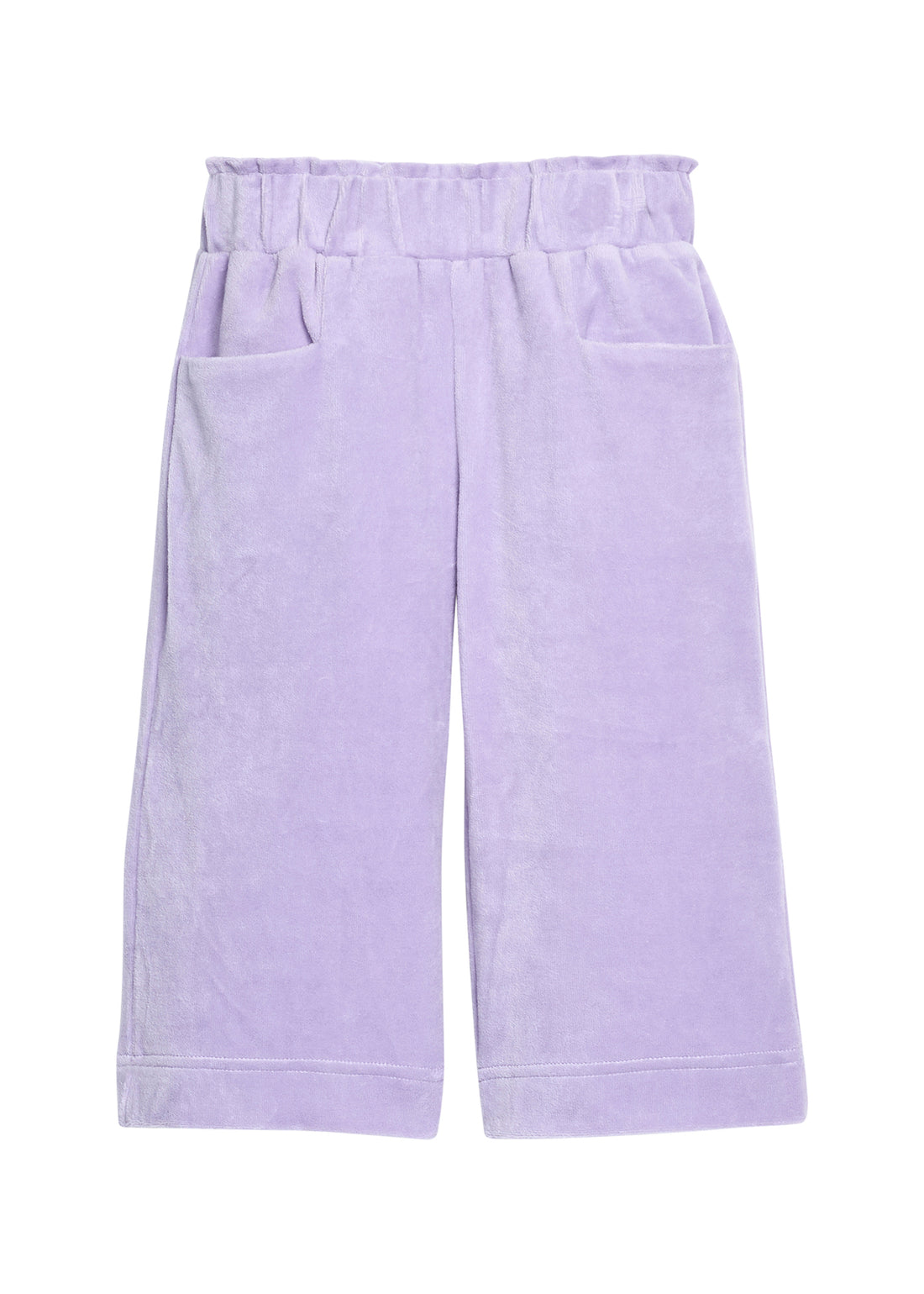 Palazzo Pants - Lavender Velour