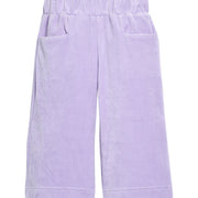 Palazzo Pants - Lavender Velour