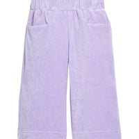 Palazzo Pants - Lavender Velour