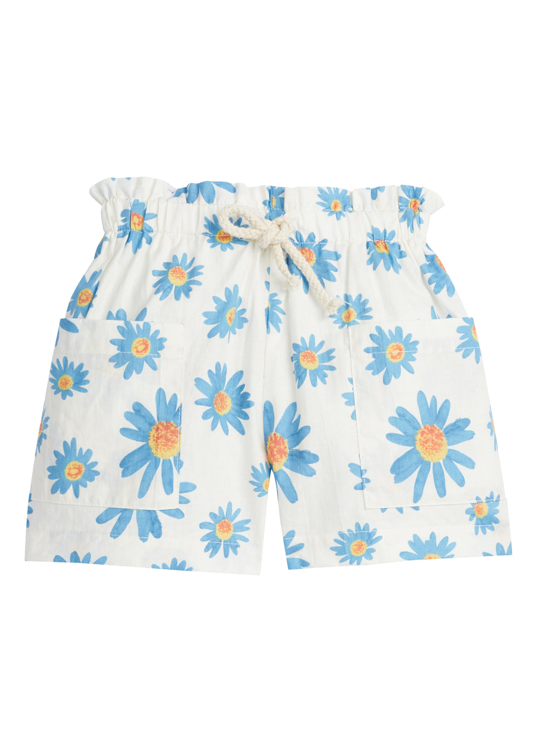 vintage floral shorts with drawstring - cute, comfy shorts for girls