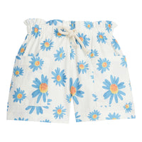 vintage floral shorts with drawstring - cute, comfy shorts for girls