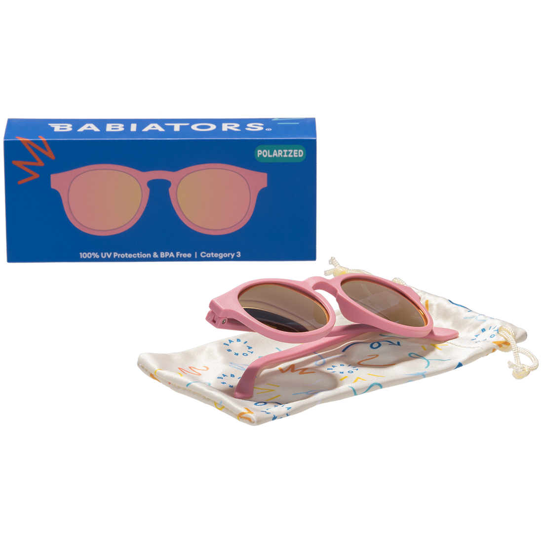 Pretty in Pink Keyhole | Polarized Pink Mirrored Lenses