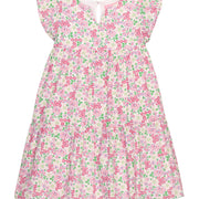 Positano Dress - Pink Bloomsbury Blossoms