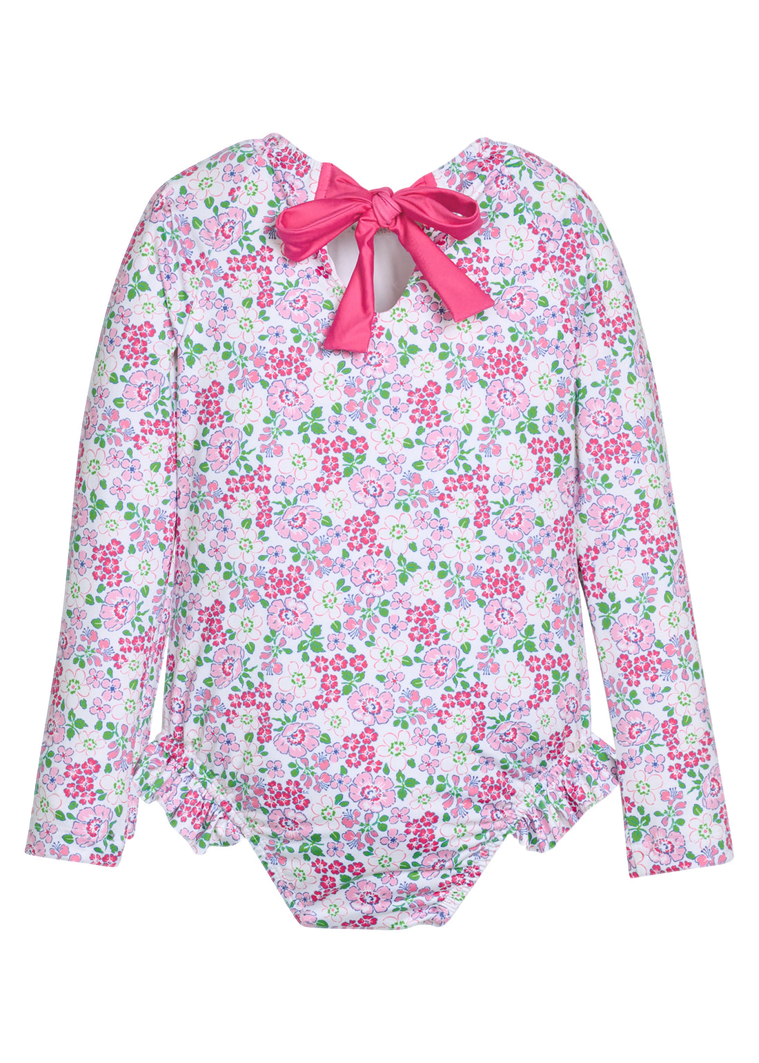 Rashguard Swimsuit - Pink Bloomsbury Blossoms