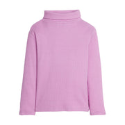 Ribbed Turtleneck - Petal
