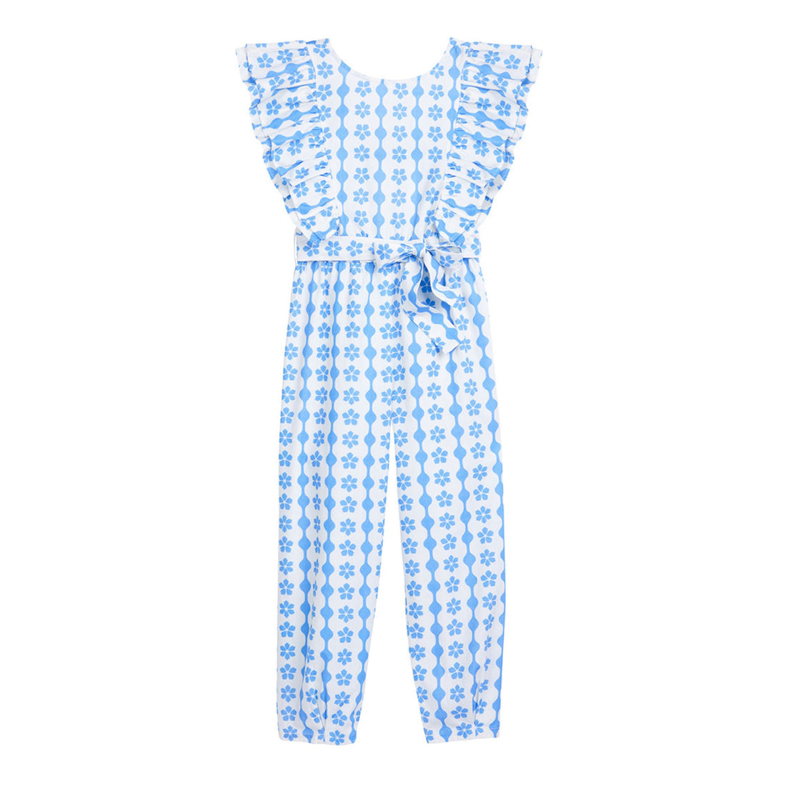 Sadie Jumpsuit - Azur Scallop