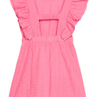 Sadie Dress - Taffy Pink Embroidery