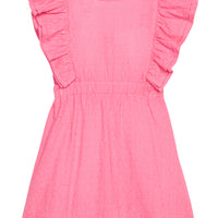 Sadie Dress - Taffy Pink Embroidery