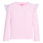 Sadie Tee - Bubblegum & Gold Sparkle Stars