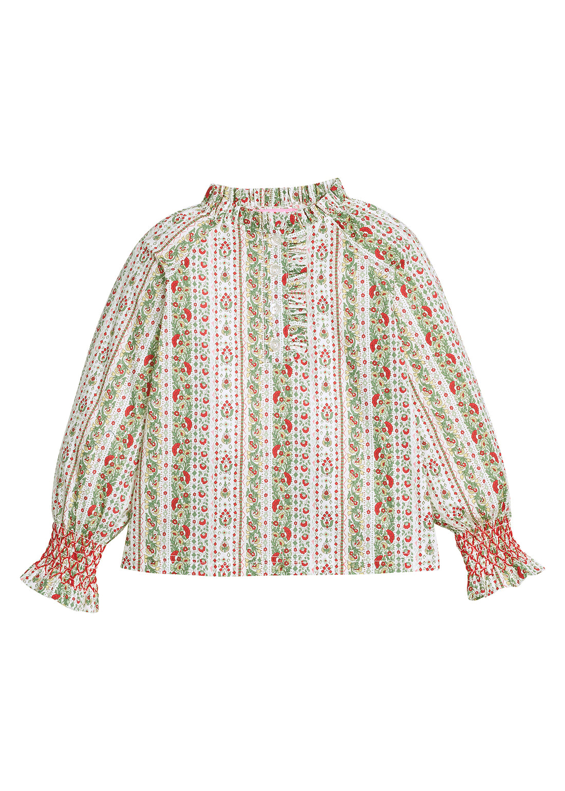 Shannon Top - St Moritz Floral Stripe