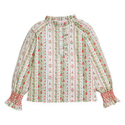 Shannon Top - St Moritz Floral Stripe