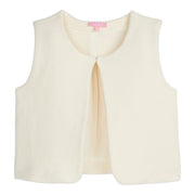 Cream Sherpa Vest--SherpaVest BISBY girls/teens