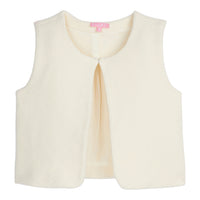 Cream Sherpa Vest--SherpaVest BISBY girls/teens