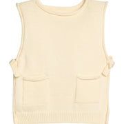 Sweater Vest - Cream