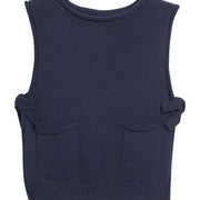 Sweater Vest - Navy