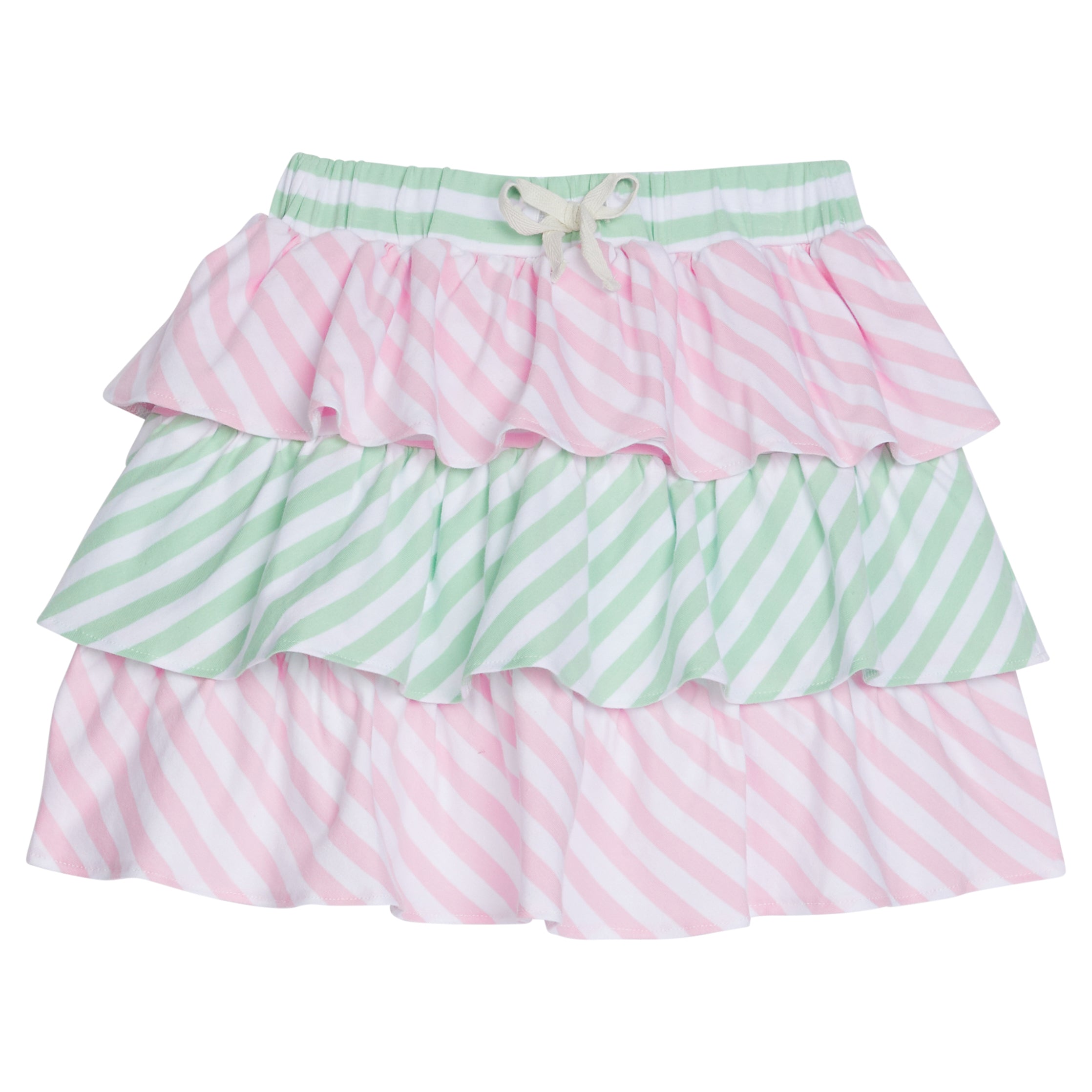 Pink with Green Stripe Girl Bubble