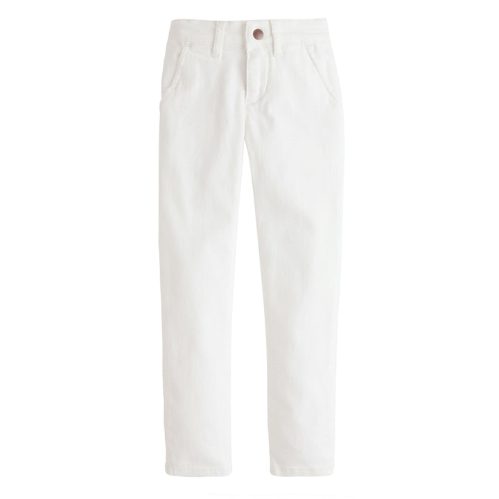 white skinny jeans for girls and tweens by BISBY