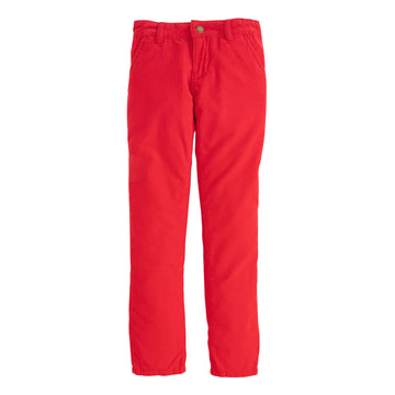 Twiggy Cords - Red Corduroy