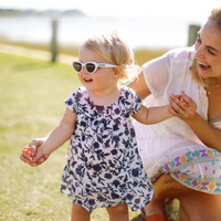 Wicked White Cat-Eye Sunglasses