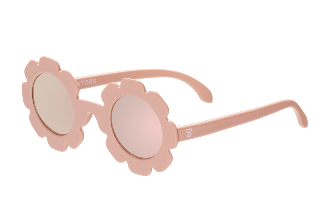 Polarized Flower Sunglasses - Peachy Keen