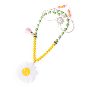 Daisy Beaded Necklace