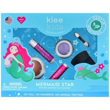 Klee Naturals Play Makeup 4 Piece Kit: Mermaid Star