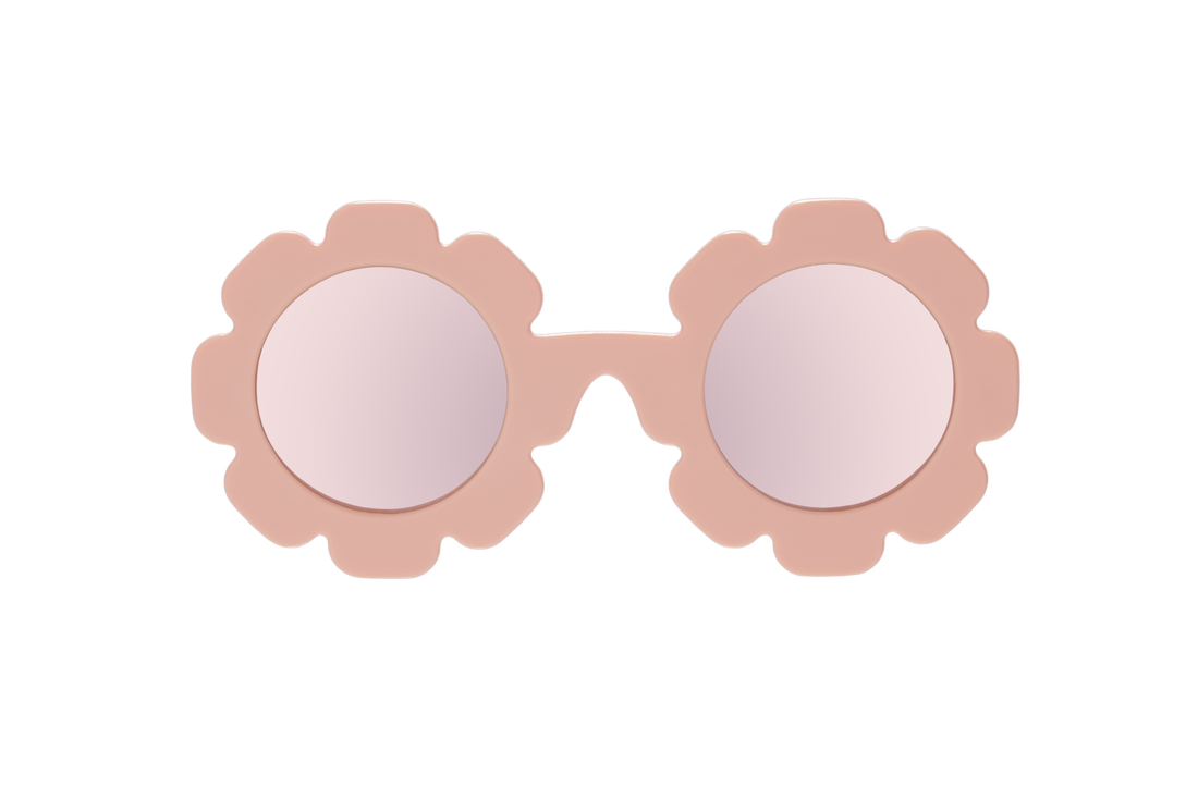 Polarized Flower Sunglasses - Peachy Keen