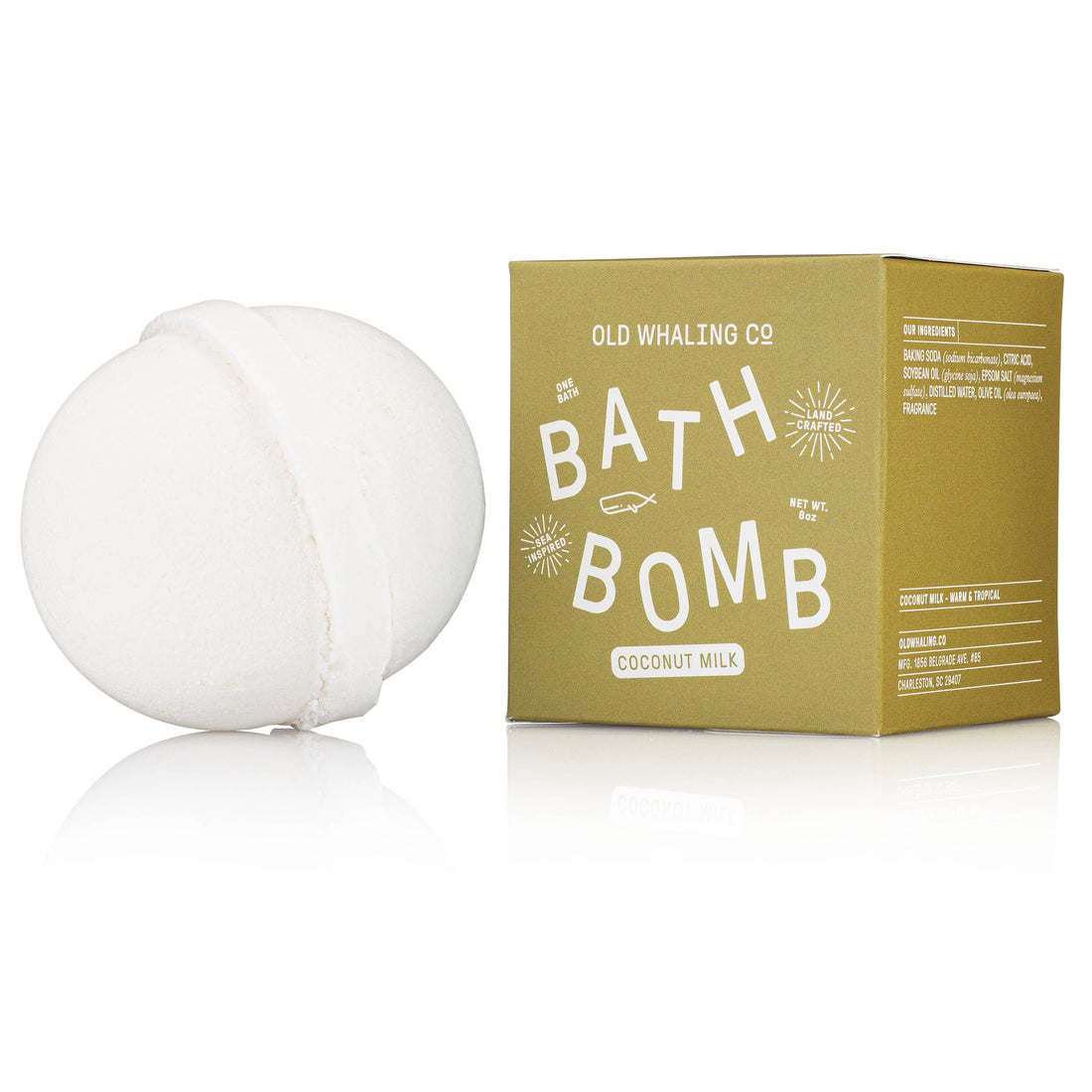 Coconut Milk Bath Bomb BISBY
