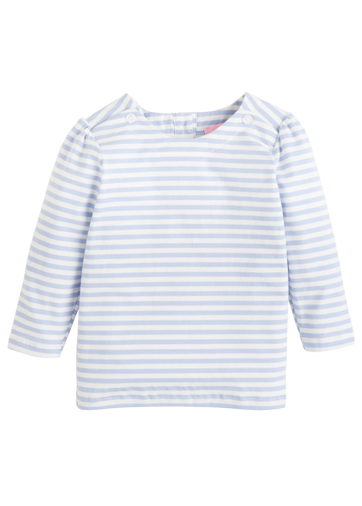 Rosie Blouse - Blue Stripe - BISBY
