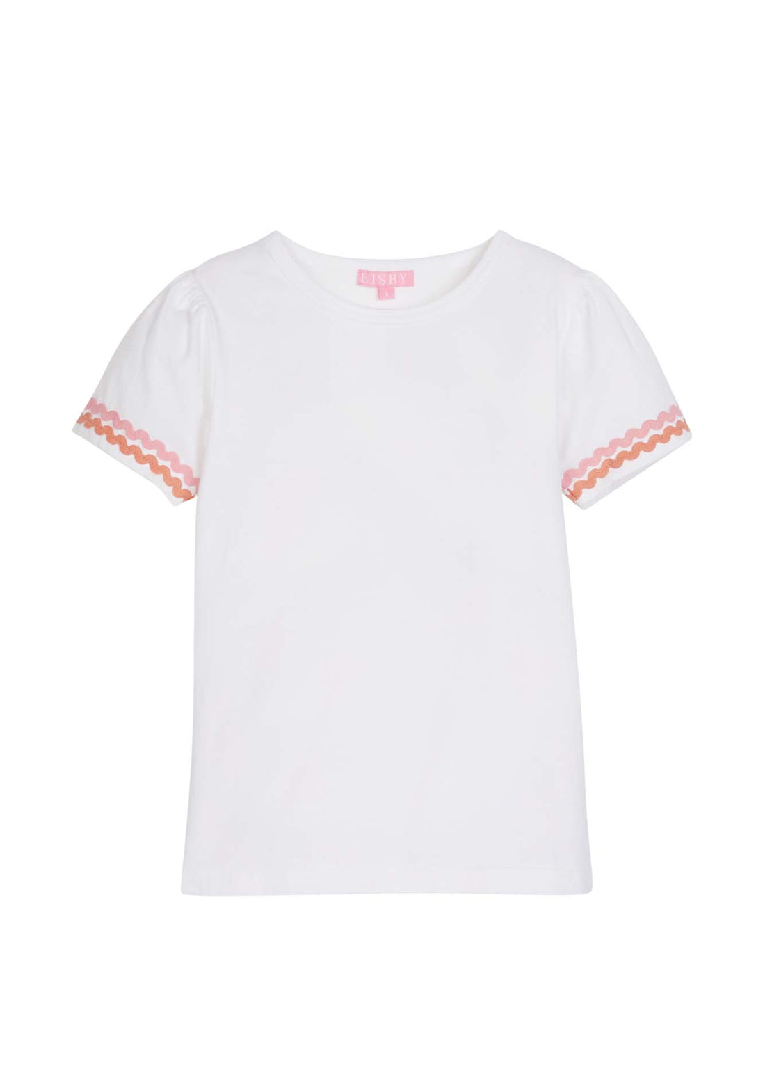 Ric Rac Essential Tee - Pink & Orange
