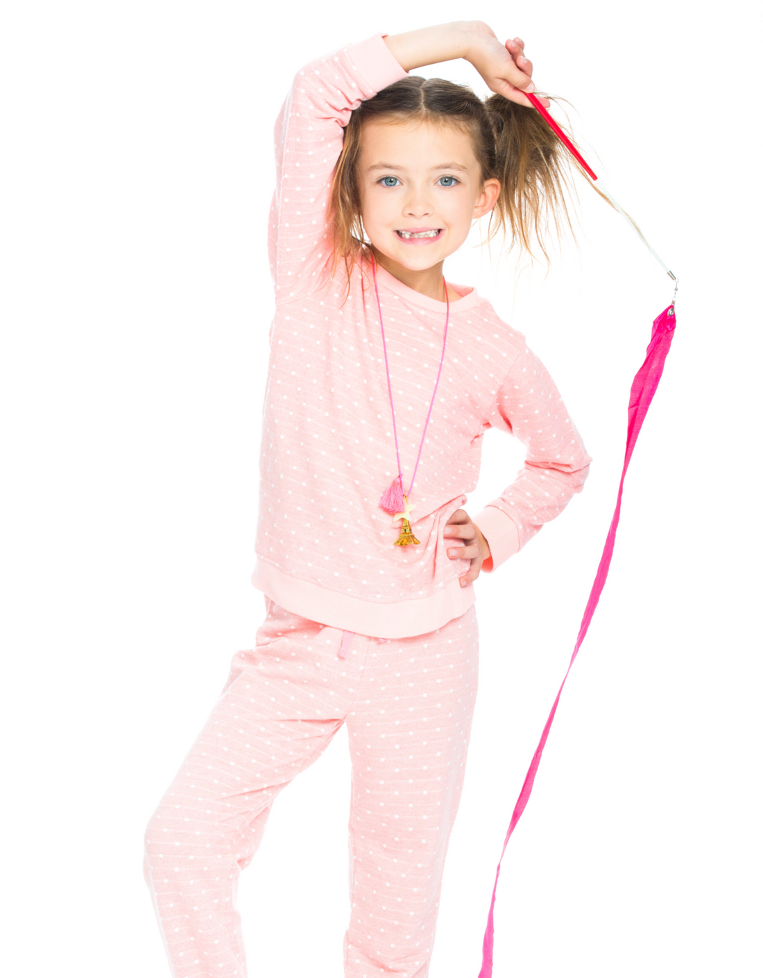 Sweatpant - Pink Dot