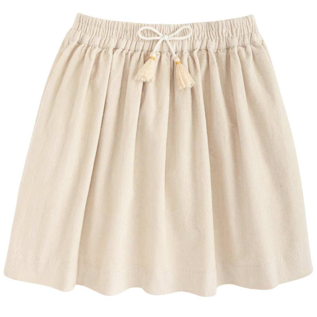 Circle Skirt - Ivory Velvet