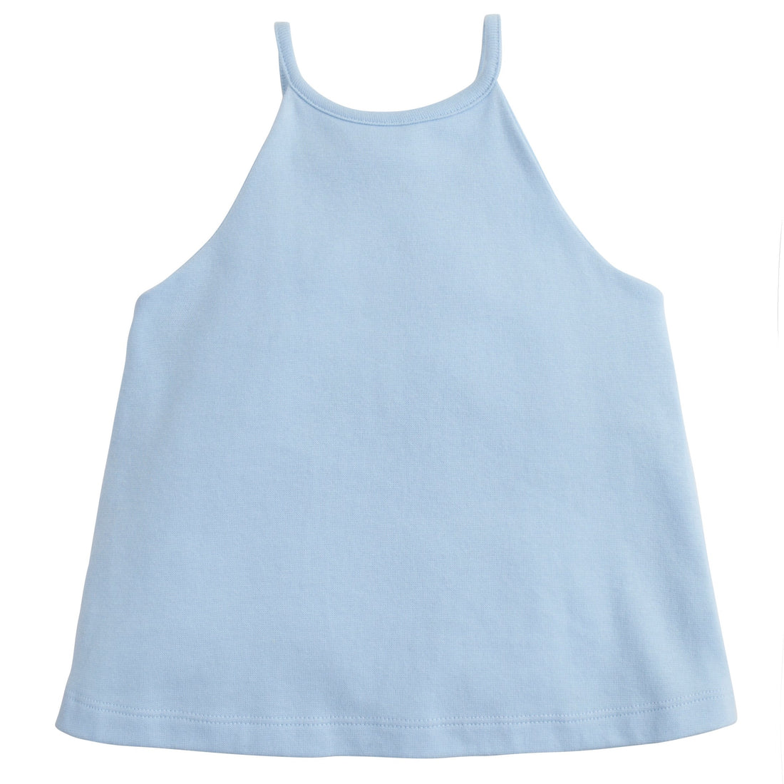 girls light blue tank top with halter neck by BISBY
