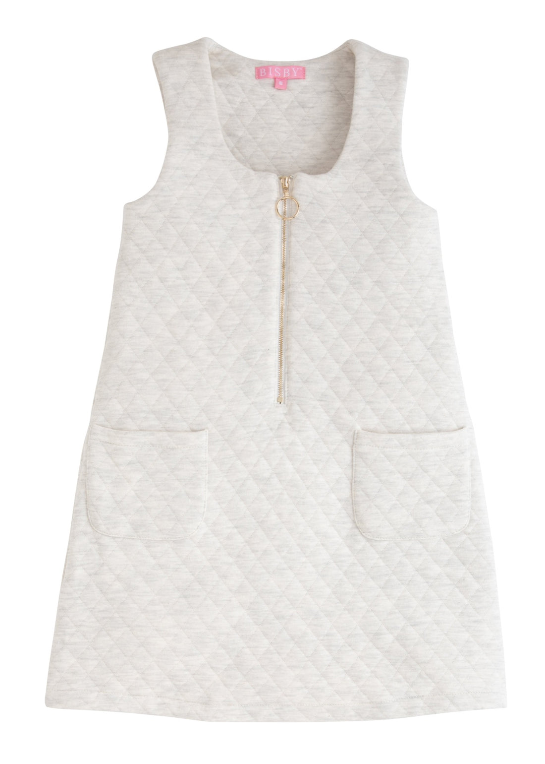 BISBY girl jumper, girl quilted jumper, girl grey jumper, girl tween clothing