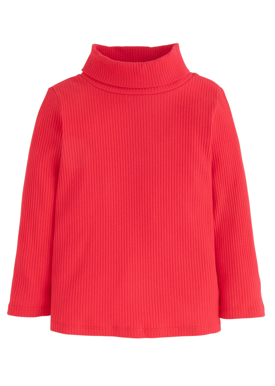 girls tween clothing red ribbed turtleneck