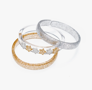 Stars Bangles - Set of 3